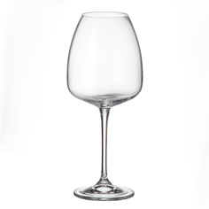 Набор бокалов для вина anser/alizee (crystalite bohemia) прозрачный 65x53x44 см.