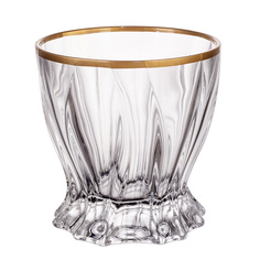 Набор стаканов для виски plantica (aurum crystal) прозрачный