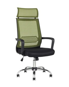 Кресло офисное topchairs style (stoolgroup) зеленый 60x117x70 см.
