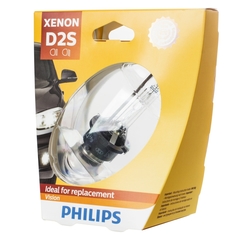 Лампа ксеноновая PHILIPS D2S Vision 4600K 85V 35W, 1шт, 85122VIS1