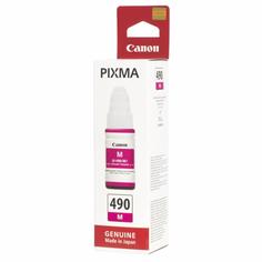 Картридж Canon GI-490M (0665C001) для Canon Pixma G1400/2400/3400, пурпурный
