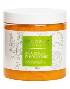 Антицеллюлитный сахарный скраб для тела Beauty Style "AHA Scrub Phytosoniс" 500 мл