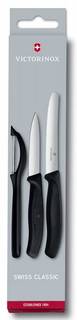 Набор ножей кухонных Victorinox Swiss Classic Paring (6.7113.31) 3 предмета черный