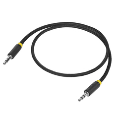 Кабель Greenconnect 3.5 Jack M - 3.5 Jack M 1m Black-Yellow GCR-AVC8114-1.0m