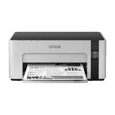 Принтер струйный Epson M1120 (C11CG96405) A4 WiFi USB серый/черный