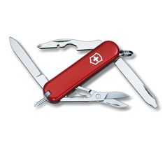 Нож-брелок Victorinox Classic Manager, 58 мм, 10 функций, красный