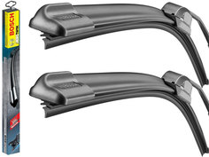 Щетка стеклоочистителя комплект BOSCH Aerotwin Multi-Clip AM462S, 600 мм / 475 мм, бескаркасная, 2шт, 3397007462