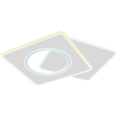 Люстры потолочные светодиодные люстра потолочная светодиодная RITTER Brezzo с ДУ 100Вт 2700/6400К акрил белый