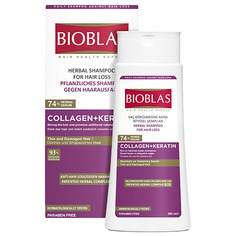 Bioblas, Шампунь для придания объема Collagen + Keratin, 360 мл