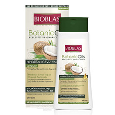 Bioblas, Шампунь для придания блеска Botanic Oils Coconut Oil, 360 мл