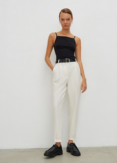 Брюки со стрелками (Размер: S, Цвет: Молочный) Niceone