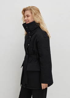 Куртка с высоким воротом (Размер: M, Цвет: Черный) Niceone