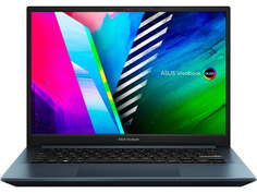 Ноутбук ASUS Vivobook Pro 14 OLED M3401QA-KM106W 90NB0VZ2-M002C0 (AMD Ryzen 7 5800H 3.2GHz/16384Mb/1Tb SSD/AMD Radeon Graphics/Wi-Fi/Bluetooth/Cam/14/2880x1800/Windows 11 64-bit)