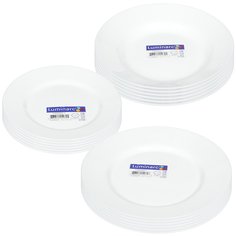 Сервиз столовый стекло, 18 предметов, на 6 персон, Luminarc, Every Day, G0566 232424