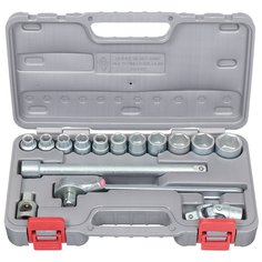 Набор слесарных инструментов НИЗ, №2, 2761-20, 6-гранные, кейс, 16 предметов