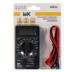Мультиметр цифровой Universal M832 IEK