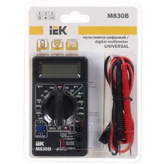 Мультиметр цифровой Universal M830B IEK