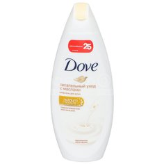 Гель для душа Dove, Питательный уход, 250 мл, с драгоценными маслами