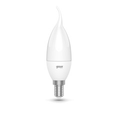 Лампа Gauss Basic Свеча на ветру 5,5W 400lm 3000K E14 LED