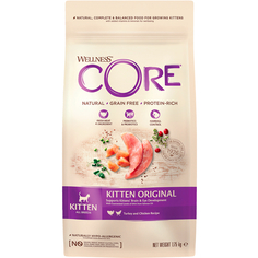 Корм для котят CORE Kitten Original индейка с курицей 1,75 кг Cor.E