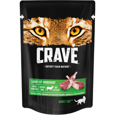 Корм для кошек Crave ягненок пауч 70 г