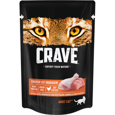 Корм для кошек Crave курица пауч 70 г