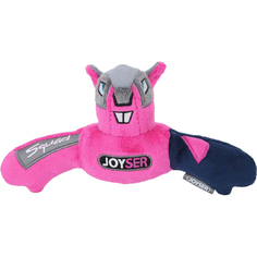 Игрушка для собак Joyser Squad Белка J-Rell V.1 с пищалкой S/M розово-синяя 19 см