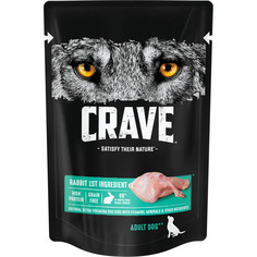 Корм для собак Crave кролик пауч 85 г