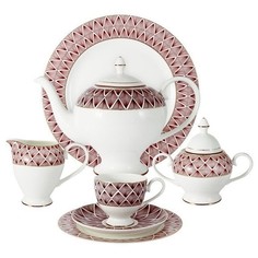 Сервиз чайный Emily Фортуна 40 предметов 12 персон