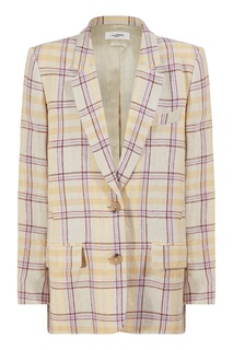 Клетчатый жакет Ilindae Isabel Marant