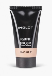 Тональный крем Inglot с атласным прозрачным покрытием, для сухой и нормальной кожи