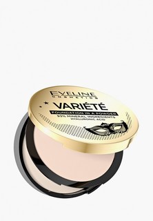 Пудра Eveline Cosmetics минеральная компактная, тон № 10 ivory серии Variete, 8 г