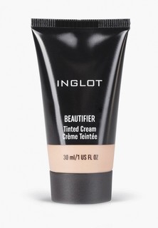 Тональный крем Inglot с атласным прозрачным покрытием, для сухой и нормальной кожи