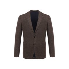 Пиджак из хлопка и шерсти Corneliani