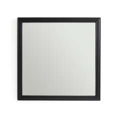 Зеркало afsan (laredoute) черный 101x101x2 см.