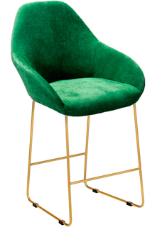 Кресло полубарное kent (r-home) зеленый 58x103x59 см.