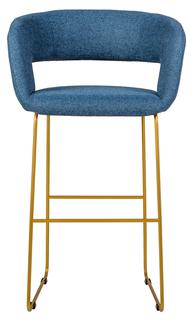 Кресло полубарное walter (r-home) синий 57x89x55 см.