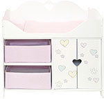 Кроватка-шкаф Paremo для кукол PRT120-01M серии Мимими Мини