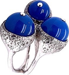 Серебряные кольца Кольца Art I Fact Jewellery 0126.0020-3-rings-halcedon