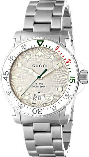 Швейцарские мужские часы в коллекции Gucci Dive Мужские часы Gucci YA136336
