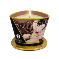 Массажное арома масло в виде свечи Шоколад Shunga