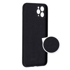 Чехол клип-кейс PERO LIQUID SILICONE для Apple iPhone 13 mini черный ПЕРО