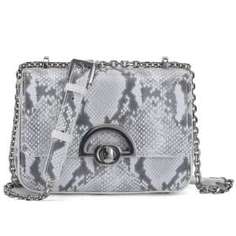 Мини-сумка Alla Pugachova AP30096-1-snake-grey-21L Alla Pugachova