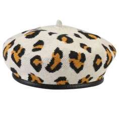 Берет Ekonika EN45045-beige-leopard-21Z Ekonika