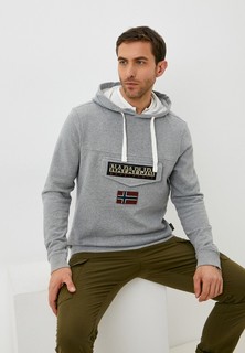 Худи Napapijri BURGEE SUM 4 MED GREY MEL