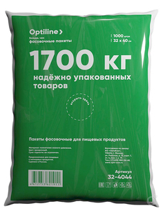 Пакет фасовочный OptiLine 32х40см 1000шт 32-4044