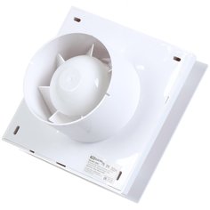 Вентилятор настенный бытовой, 100 С-Н, декоративная накладка, белый, TDM SQ1807-2007