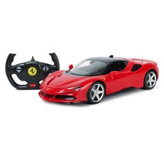 Машина детская Rastar, Ferrari, 33 см, радиоуправляемая, 1:14, со светом, пластик, металл, 97300-RASTAR