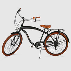 Велосипед Casadei beach cruiser 26 дюймов черный матовый