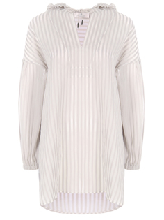 Блуза хлопковая в полоску Panicale